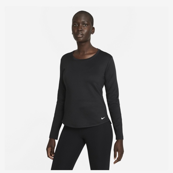 Nike Women's Classic Black Long Sleeve Tee - Picture 1 of 5